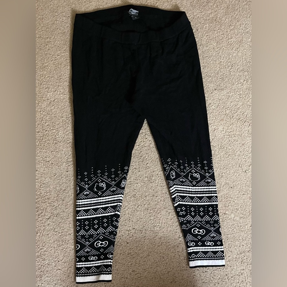 Torrid Hello Kitty Sweater Leggings